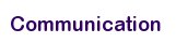 communication